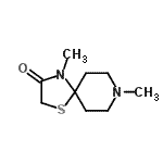 CAS 登录号：802897-55-8， 4,8-二甲基-1-硫杂-4,8-二氮杂螺[4.5]癸烷-3-酮