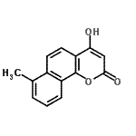 CAS 登录号：802910-33-4， 4-羟基-7-甲基-2H-苯并[h]苯并吡喃-2-酮