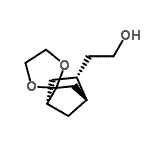 CAS#: 802911-95-1, 2-[(1S,4R,5R)-Spiro[bicyclo[2.2.1]heptane-2,2'-[1,3]dioxolan]-5-yl]ethanol