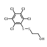 CAS#: 80303-93-1, 2-[(Pentachlorophenyl)disulfanyl]ethanol