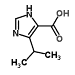 CAS 登录号：80304-43-4， 4-异丙基-1H-咪唑-5-羧酸