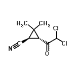 CAS#: 80345-45-5, (1R,3R)-3-(Dichloroacetyl)-2,2-dimethylcyclopropanecarbonitrile