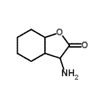 CAS 登录号：803631-73-4， 3-氨基六氢-1-苯并呋喃-2(3H)-酮