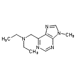 CAS#: 803635-36-1, N-Ethyl-N-[(9-methyl-9H-purin-6-yl)methyl]ethanamine