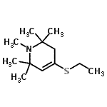 CAS#: 803637-31-2, 4-(Ethylsulfanyl)-1,2,2,6,6-pentamethyl-1,2,3,6-tetrahydropyridine