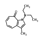 CAS#: 803638-11-1, 1-(Diethylamino)-3-methylcyclohepta[b]pyrrol-8(1H)-one