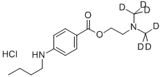 CAS#: 80404-52-0, 4-(Butylamino)-Benzoic Acid 2-[Di(Methyl-D3)Amino]Ethylester Monohydrochloride
