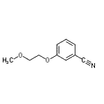 CAS#: 80407-67-6, 3-(2-Methoxyethoxy)benzonitrile