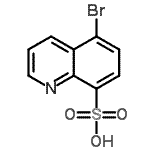 CAS 登录号：804430-48-6， 5-溴-8-喹啉磺酸