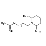 CAS 登录号：804435-91-4， 2-[2-(2,6-二甲基-1-哌啶基)乙基]肼甲脒
