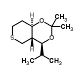 CAS#: 804520-06-7, (4S,4aR,8aR)-4-Isopropyl-2,2-dimethyltetrahydro-4H,5H-thiopyrano[4,3-d][1,3]dioxine