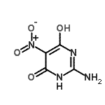 CAS 登录号：80466-56-4， 2-氨基-6-羟基-5-硝基-4(3H)-嘧啶酮