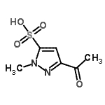 CAS#: 805179-08-2, 3-Acetyl-1-methyl-1H-pyrazole-5-sulfonic acid