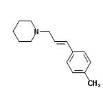 CAS 登录号：805183-46-4， 1-[(2E)-3-(4-甲基苯基)-2-丙烯-1-基]哌啶