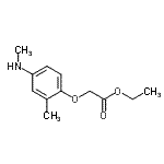 CAS#: 805237-71-2, Ethyl [2-methyl-4-(methylamino)phenoxy]acetate