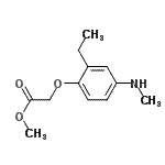 CAS#: 805238-07-7, Methyl [2-ethyl-4-(methylamino)phenoxy]acetate