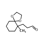 CAS#: 805319-68-0, 3-(6-Methyl-1,4-dioxaspiro[4.5]dec-6-yl)propanal