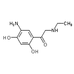 CAS#: 805950-90-7, 1-(5-Amino-2,4-dihydroxyphenyl)-2-(ethylamino)ethanone
