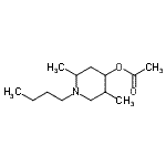 CAS 登录号：805952-35-6， 1-丁基-2,5-二甲基-4-哌啶基乙酸酯