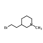 CAS 登录号：805953-74-6， 3-(2-溴乙基)-1-甲基哌啶