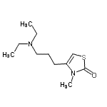 CAS#: 806619-10-3, 4-[3-(Diethylamino)propyl]-3-methyl-1,3-thiazol-2(3H)-one