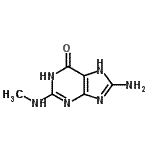 CAS#: 806640-27-7, 8-Amino-2-(methylamino)-1,7-dihydro-6H-purin-6-one