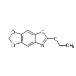CAS#: 80689-31-2, 6-Ethoxy[1,3]dioxolo[4,5-f][1,3]benzothiazole