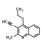 CAS#: 807265-84-5, 4-Ethoxy-3-ethynyl-2-methylquinoline