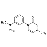 CAS 登录号：807279-08-9， 1-[3-(二甲基氨基)苯基]-4-甲基-2(1H)-吡啶酮