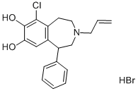 CAS#: 80751-65-1, (+/-)-6-Chloro-7,8-Dihydroxy-3-Allyl-1-Phenyl-2,3,4,5-Tetrahydro-1H-3-Benzazepine Hydrobromide