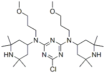 CAS#: 80804-88-2, 6-Chloro-N,N'-Bis(3-Methoxypropyl)-N,N'-Bis(2,2,6,6-Tetramethyl-4-Piperidyl)-1,3,5-Triazine-2,4-Diamine