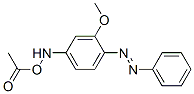 CAS#: 80830-36-0, N-(Acetyloxy)-3-Methoxy-4-(Phenylazo)-Benzenamine