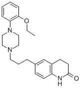 CAS 登录号：80834-63-5， 3,4-二氢-6-(3-(4-(2-乙氧基苯基)-1-哌嗪基)丙基)-2(1H)-喹啉酮