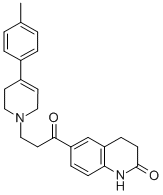 CAS#: 80834-73-7, 3,4-Dihydro-6-(3-(3,6-Dihydro-4-(4-Methylphenyl)-1( 2H)-Pyridinyl)-1-Oxopropyl)-2(1H)-Quinolinone