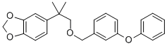 CAS 登录号：80843-61-4， 3-苯氧基苄基 2-(3,4-亚甲二氧基苯基)-2-甲基丙基醚