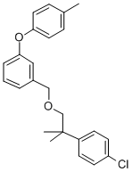CAS#: 80843-71-6, 3-(4-Methylphenoxy)Benzyl 2-(4-Chlorophenyl)-2-Methylpropyl Ether