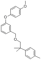 CAS 登录号：80843-96-5， 1-(4-甲氧基苯氧基)-3-((2-(4-甲基苯基)-2-甲基丙氧基)甲基)苯
