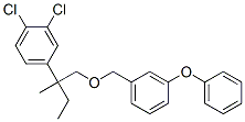 CAS 登录号：80844-04-8， 1,2-二氯-4-[2-甲基-1-[(3-苯氧基苯基)甲氧基]丁烷-2-基]苯
