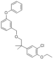 CAS#: 80853-81-2, 1-((2-(3-Chloro-4-Ethoxyphenyl)-2-Methylpropoxy)Methyl)-3-Phenoxy-Benzene