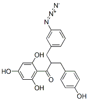 CAS 登录号：80860-95-3， 1-[3-(4-叠氮基苄基)-2,4,6-三羟基-苯基]-3-(4-羟基苯基)丙-1-酮