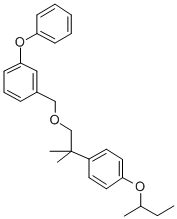 CAS 登录号：80874-15-3， 1-((2-(4-(1-甲基丙氧基)苯基)-2-甲基丙氧基)甲基)-3-苯氧基苯