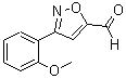CAS#: 808740-33-2, 3-(2-methoxyphenyl)isoxazole-5-carbaldehyde