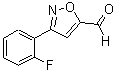 CAS#: 808740-52-5, 3-(2-Fluoro-Phenyl)-Isoxazole-5-Carbaldehyde