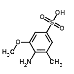 CAS#: 808769-56-4, 4-Amino-3-methoxy-5-methylbenzenesulfonic acid