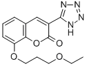 CAS 登录号：80916-86-5， 8-(3-乙氧基丙氧基)-3-(1H-四唑-5-基)-2H-1-苯并吡喃-2-酮