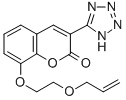 CAS#: 80916-88-7, 8-(2-(2-Propenyloxy)Ethoxy)-3-(1H-Tetrazol-5-Yl)-2H-1-Benzopyran-2-One