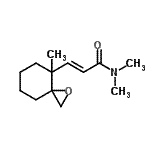CAS#: 809237-27-2, (2E)-N,N-Dimethyl-3-(4-methyl-1-oxaspiro[2.5]oct-4-yl)acrylamide