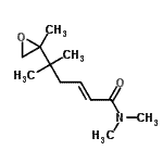 CAS#: 809237-43-2, (2E)-N,N,5-Trimethyl-5-(2-methyl-2-oxiranyl)-2-hexenamide