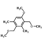 CAS 登录号：809289-99-4， 1-甲氧基-2,4-二(甲氧基甲基)-3,5-二甲基苯