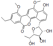CAS#: 80937-34-4, Gilvocarcin E